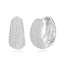 Classic Sophistication 925 Silver Earrings 18K White & 14K Gold Plated  High  quality for Any Occasion  Dropshipping