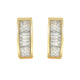 14k Yellow Gold 1/4ct TDW Diamond Earrings (H-I, SI1-SI2)