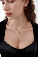 925 Sterling Silver Elegant Elizabeth Portrait Oval Necklace