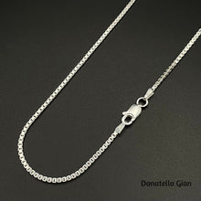 925 Sterling Silver Box Chain 1.5MM, 16