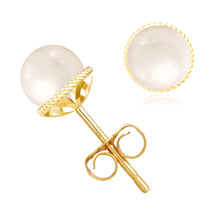 Solid 925 Sterling Silver Pearl Earrings