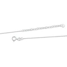 925 sterling silver Four-Leaf Clover Silver Oval Pendant Necklace