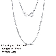 925 Sterling Silver Side Italian Chain Necklace with 2.0mm Ball Bead Sterling Silver Necklaces Chains.