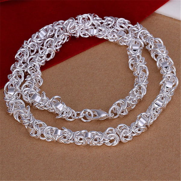 DOTEFFIL 925 Sterling Silver Chain Bracelet - Unisex, Simple & Elegant, Gift Ready