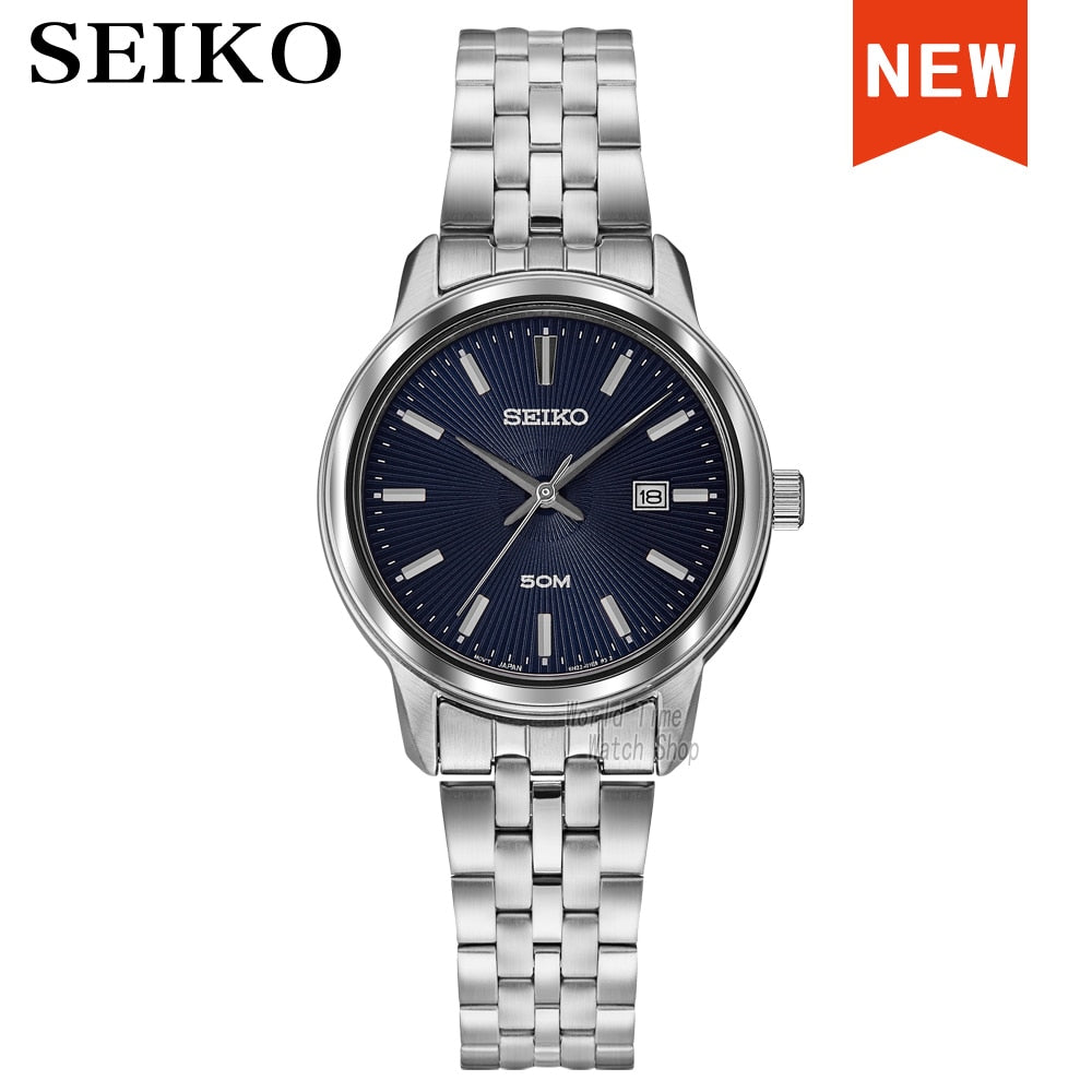 Seiko watch woman quartz  watch Top Luxury Brand Sport waterproof  relogio masculino SUR659P1