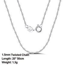 925 Sterling Silver Side Italian Chain Necklace with 2.0mm Ball Bead Sterling Silver Necklaces Chains.