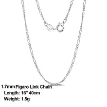 Sterling Silver 925 Italian Side Chain Necklace with 2.0mm Ball Bead Sterling Silver Necklaces Chains Jewelry
