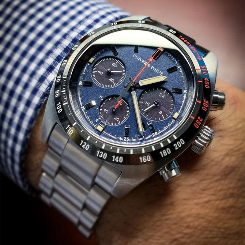 Montre Homme  Multifunctional Luxury Watch Fashion BusinessChronometer Seiko Mens Watches Non-Mechanical Quartz Wrist Watch