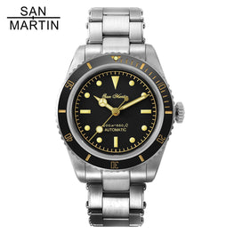 San Martin 53 6200 Classic Retro Diver Men's Watches Sapphire NH35 Stainless Steel Automatic Luxury Just One More Watch for Male